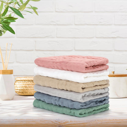 Durable and breathable infant cotton wipes packaging display set