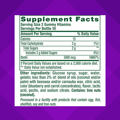 Imported USA Vitafusion extra strength adult dietary beauty supplements