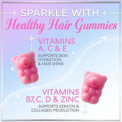 Authentic USA imported Hello Lovely hair supplement packaging with clear safety seal.