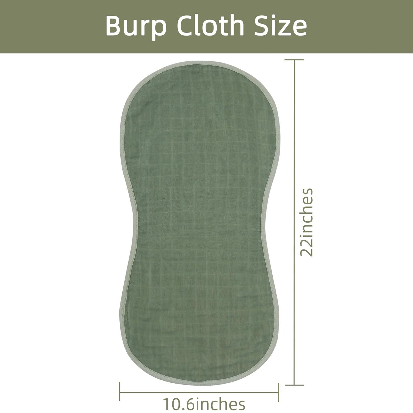LifeTree burp cloths in nursery environment setting