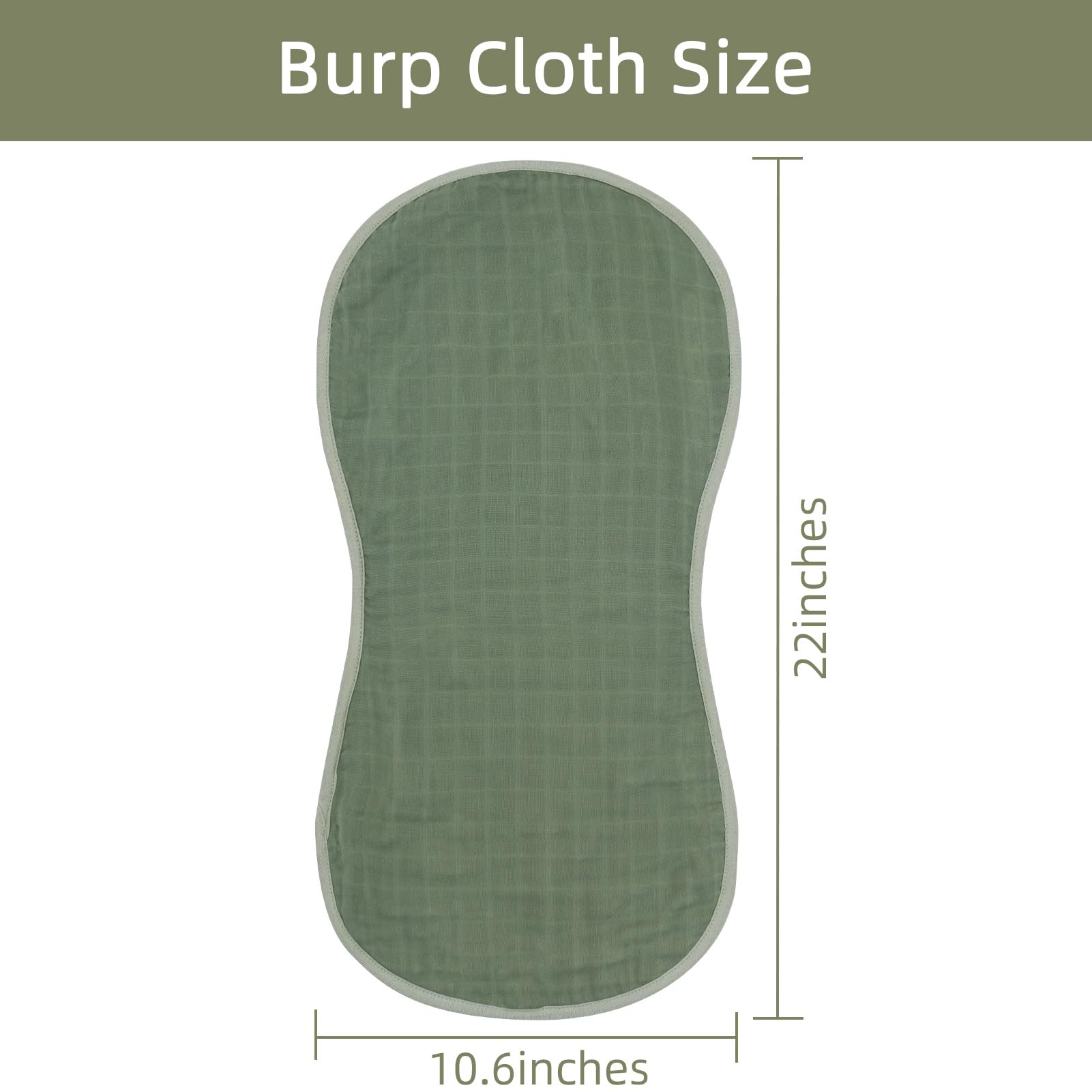 LifeTree burp cloths in nursery environment setting