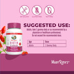 Authentic USA imported MaryRuth biotin goji berry flavour gummies for hair thickness