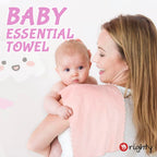 Orighty 8 pack burping cloths in pastel colors