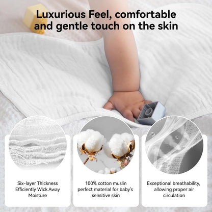 Authentic Synrroe baby burp cloth set