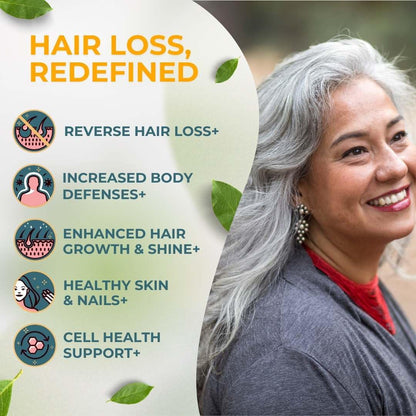 Vital Nutritive Vital Hair Complex supplement facts label showing Biotin and Vitamin B ingredients