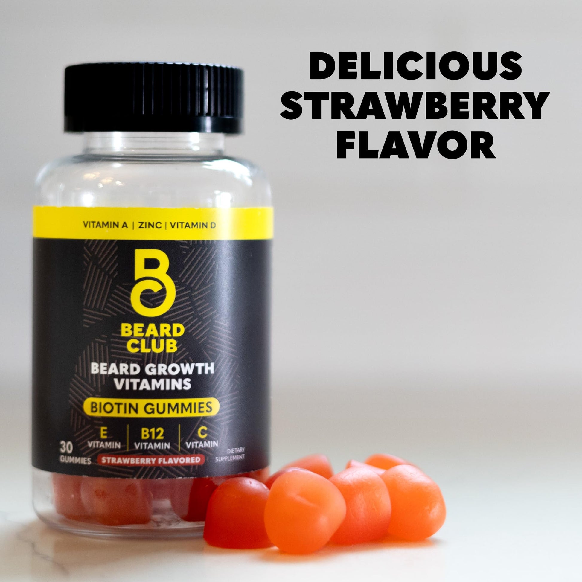 Nutritional supplement bottle showing the legal disclaimer and high quality ingredients