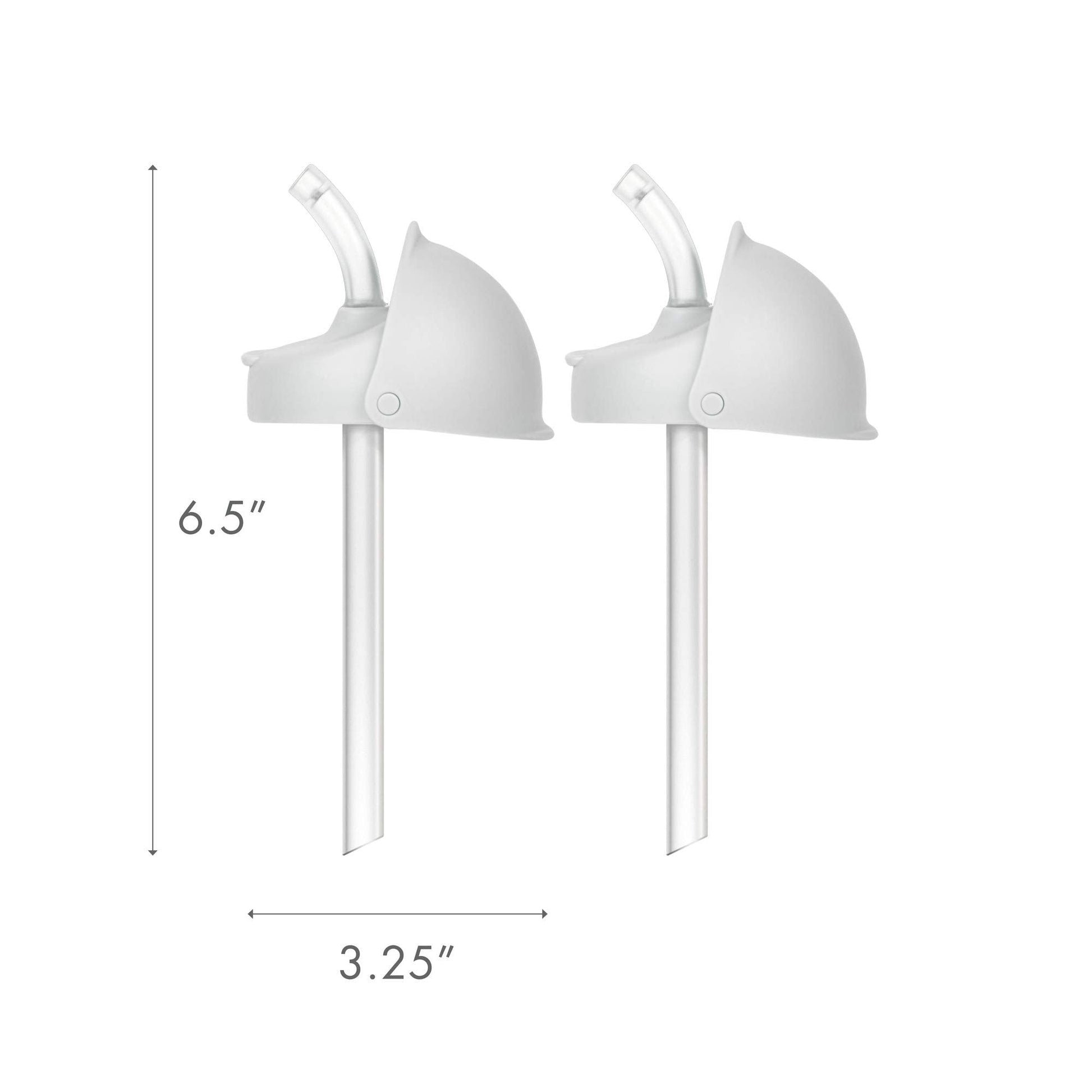 Boon BPA free dishwasher safe silicone conversion straw lid details