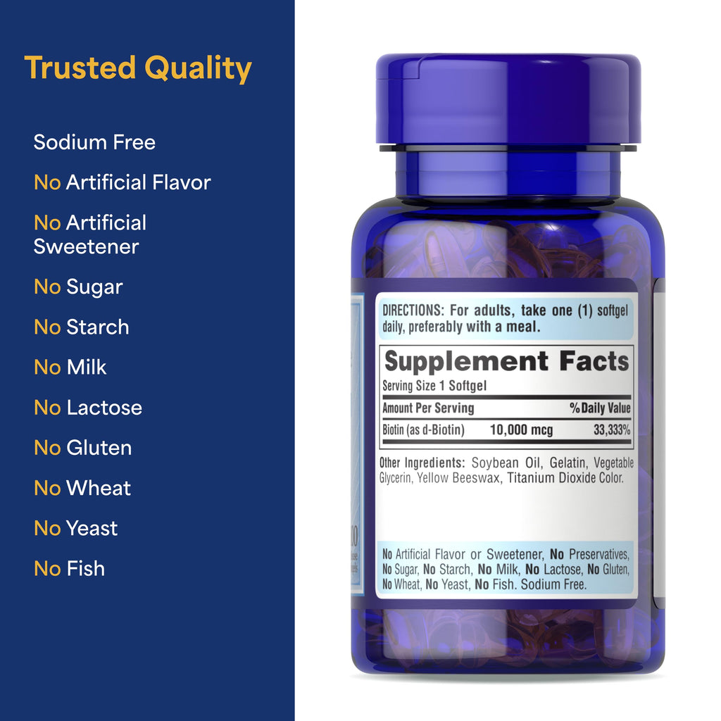 Puritans Pride brand imported dietary supplement for energy metabolism support