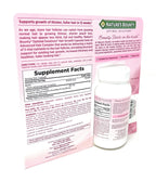 Nature's Bounty 90 vegetable capsules supplement side profile