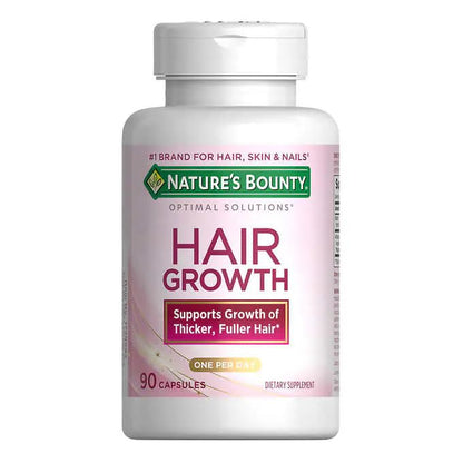 Rudra Retails authentic USA imported Nature's Bounty hair growth supplement visual