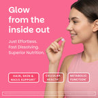 EZ Melts sublingual biotin supplement for hair skin and nails