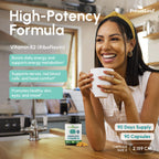 ForestLeaf energy and nervous system support riboflavin vegetable capsules