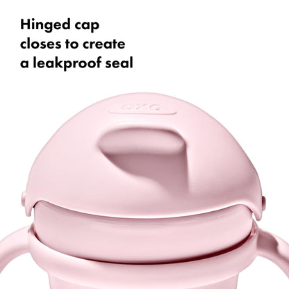 Oxo Tot straw cup with handles removed for older toddlers