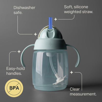 Two pack Tommee Tippee 10 fluid ounce trainer cup for babies