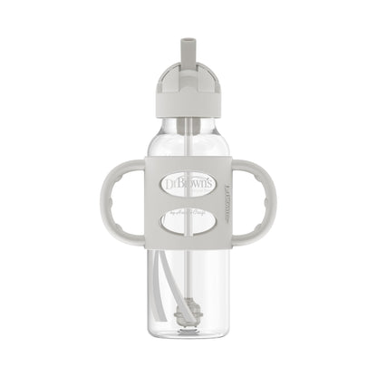 USA imported Dr. Brown's transition cup for toddlers in gray and green