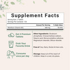 Micro Ingredients Vitamin B2 four hundred milligrams supplement nutritional facts label view