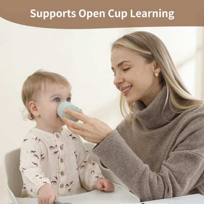 Moonkie baby-led weaning cups for infants 4 months plus