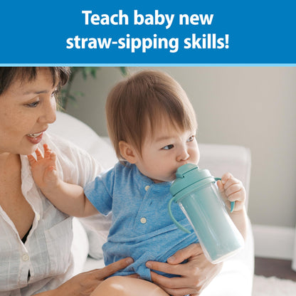 Dr. Brown's toddler straw cup with removable handles