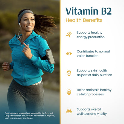 Vykee Nutrition liquid riboflavin drops for easy daily absorption.