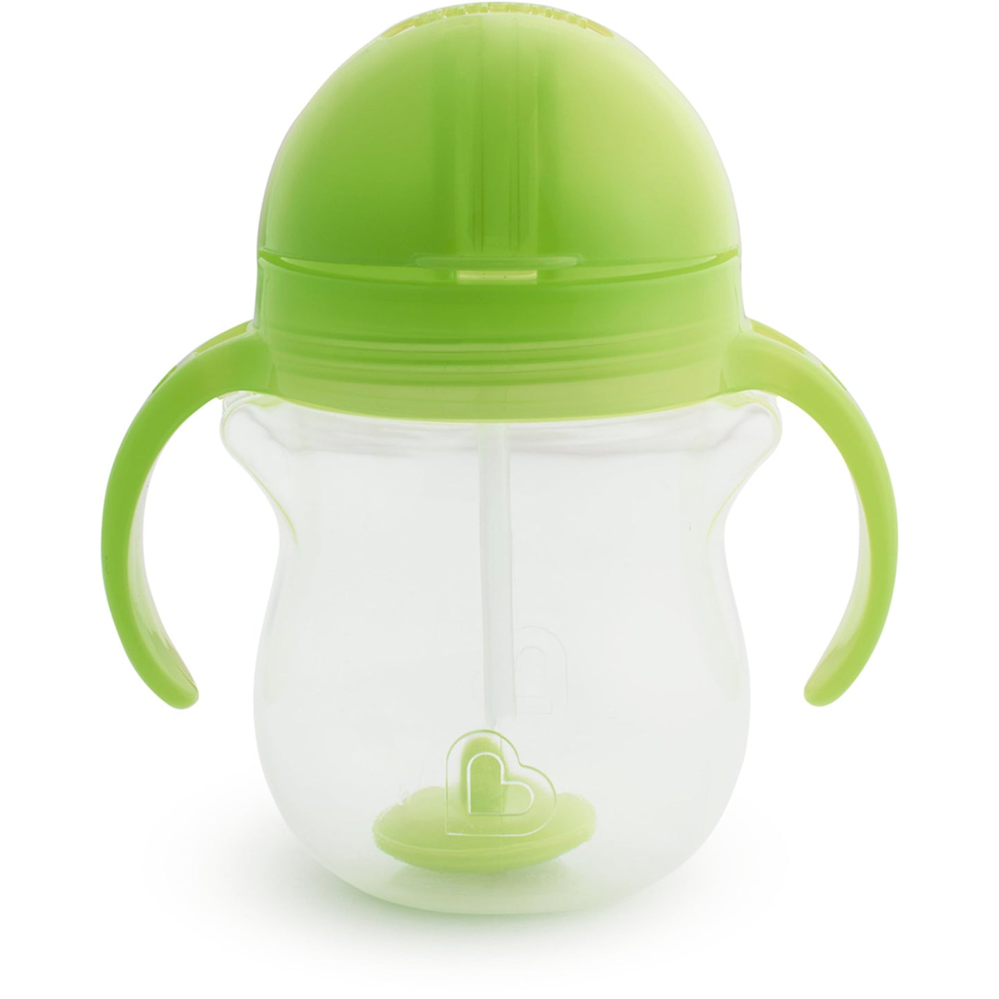 Munchkin Click Lock toddler cup highlighting the secure leak proof closure rim