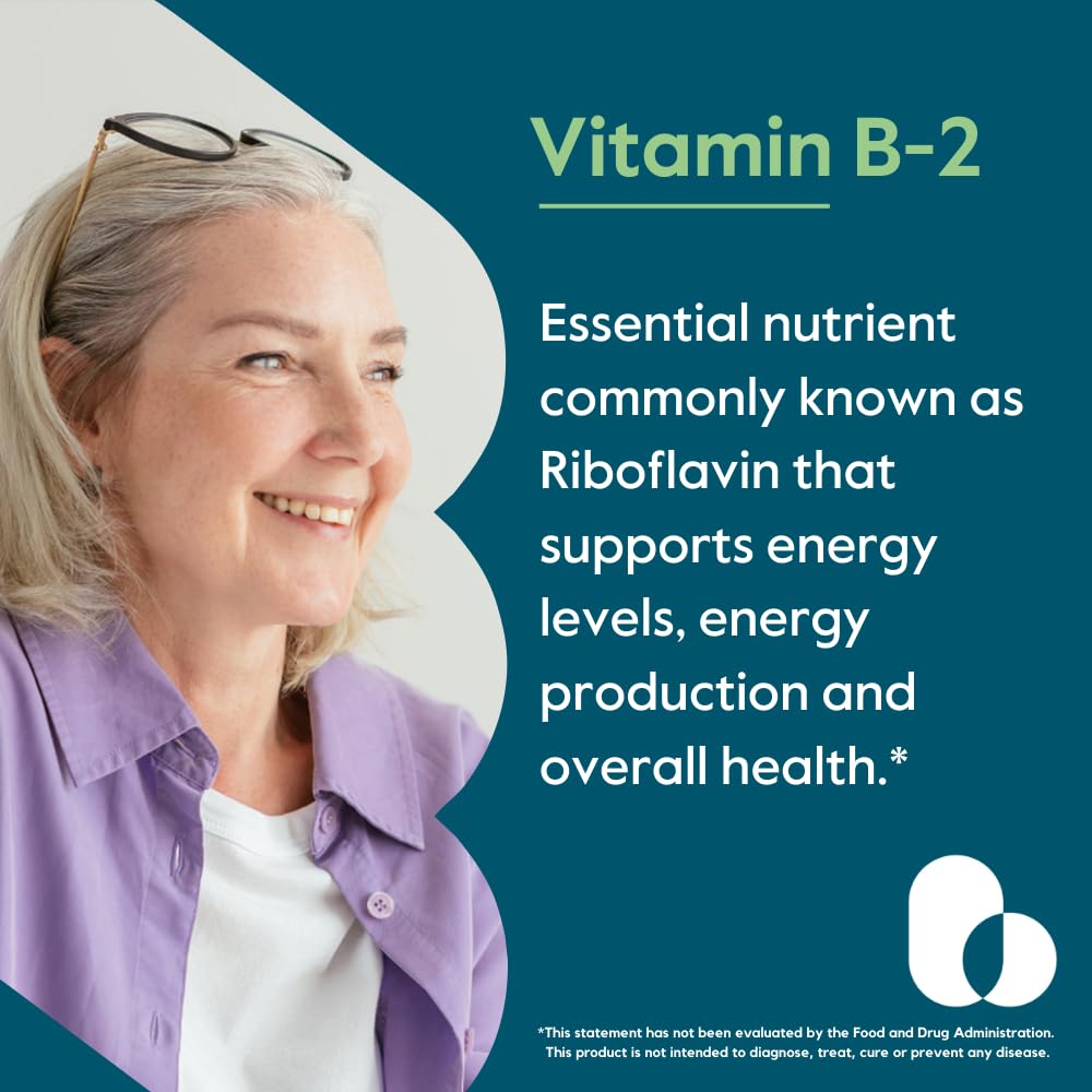 Bestvite Riboflavin 400mg label showing clean vegan non-GMO ingredients