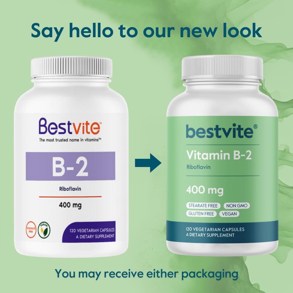 Bestvite gluten free stearate free vitamin b2 lifestyle view