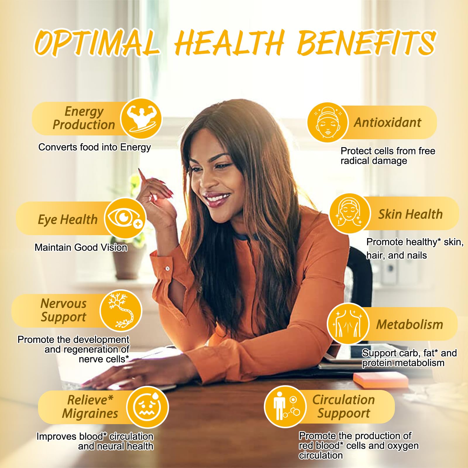 Totaria Riboflavin 400mg vegan supplement bottle back label with ingredient facts