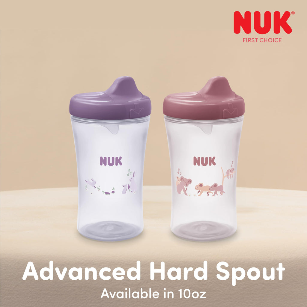 Authentic USA imported NUK baby sippy cup set in retail packaging for Indian parents.