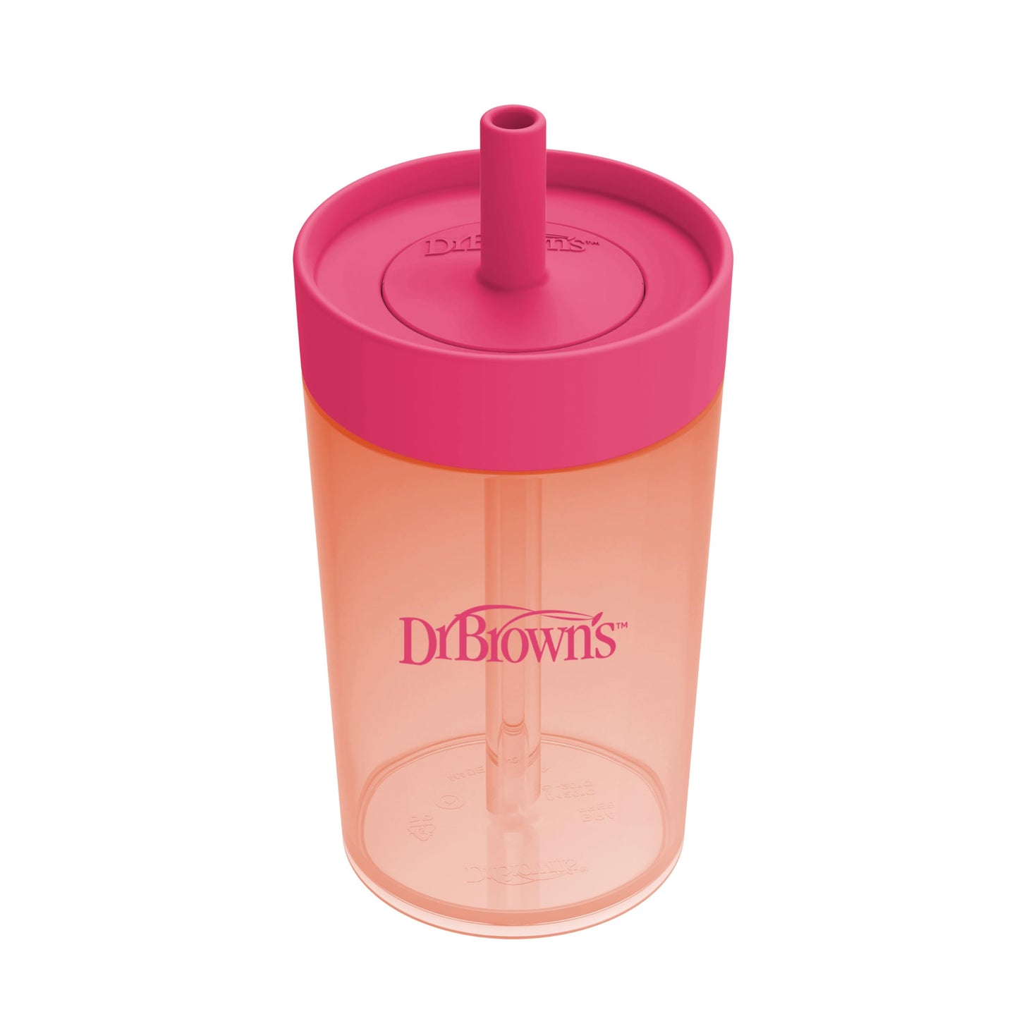 Dr. Brown's 360 degree cup lid and handle detail