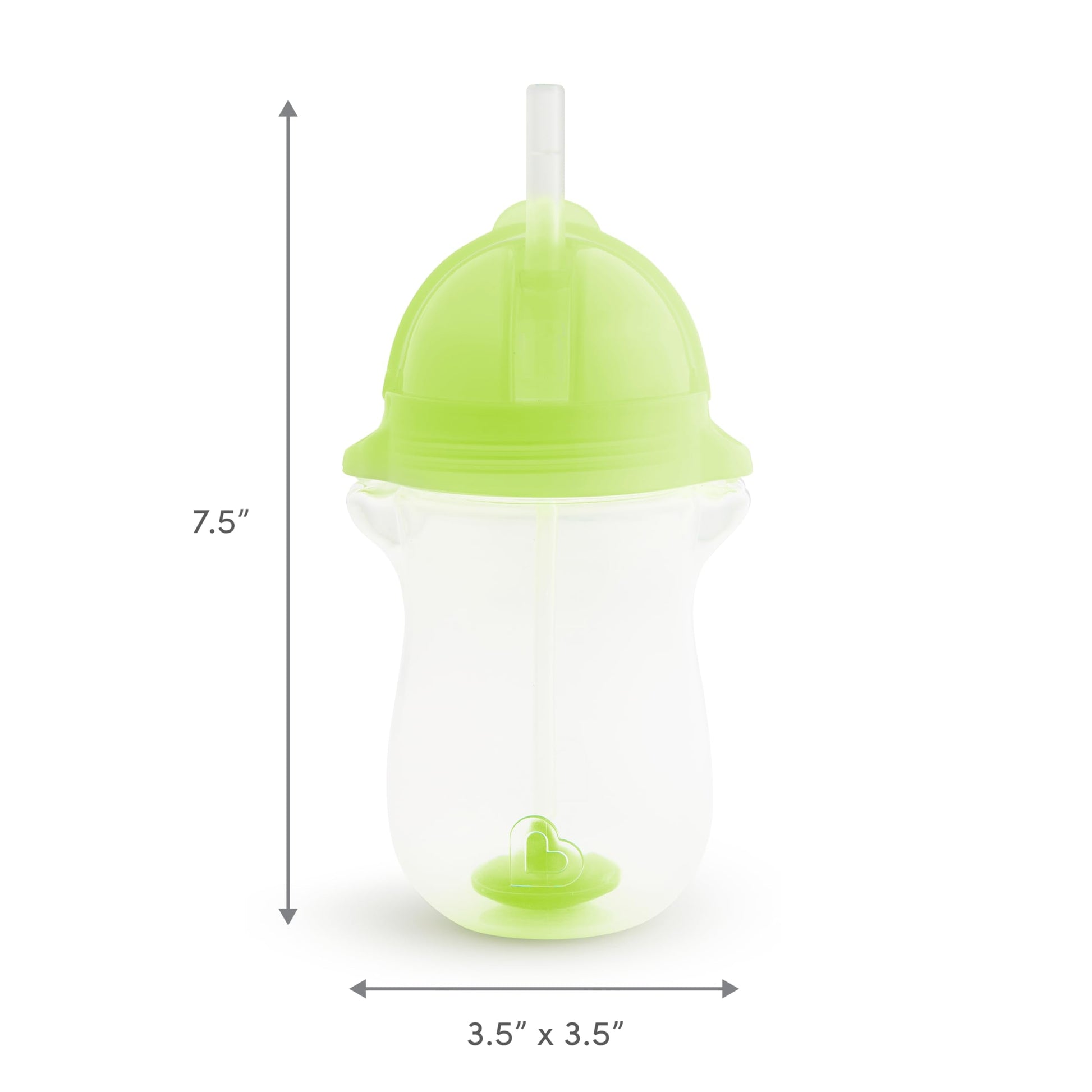 Munchkin Any Angle spill proof toddler cups with included straw cleaning brush