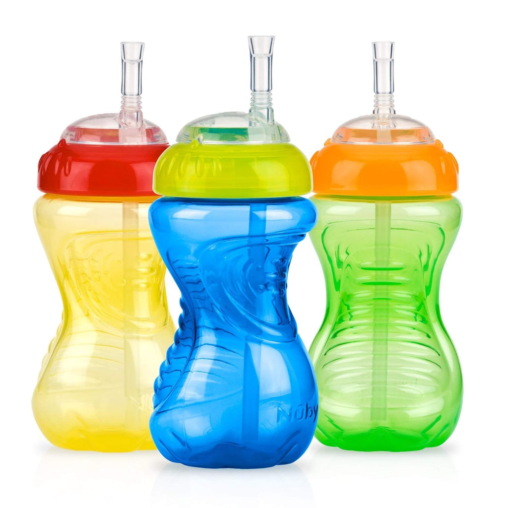Authentic USA imported Nuby leakproof training cup packaging view