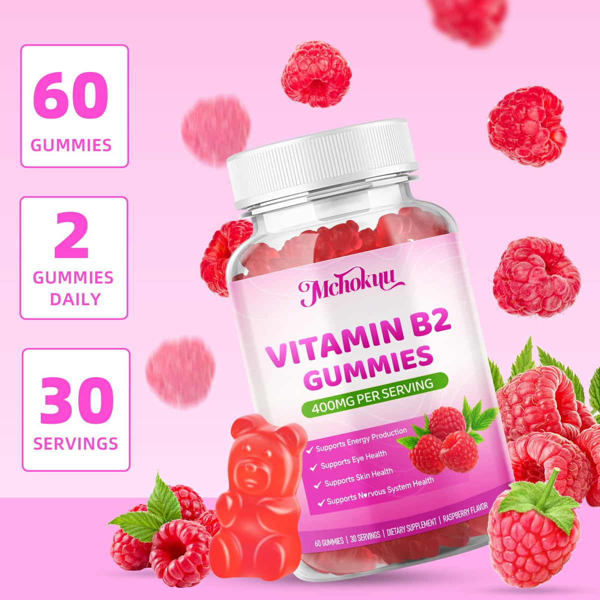 Mchokuu clean formula gluten free dietary supplement lifestyle presentation