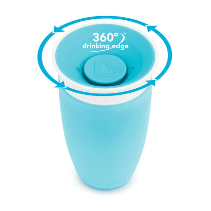 BPA free plastic toddler cups disassembled to show easy to clean pieces