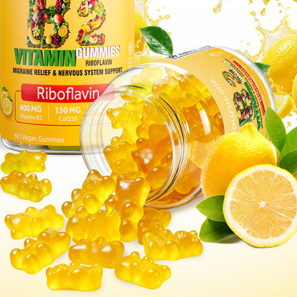 Ourui One chewable vitamin b2 riboflavin gummies for daily family energy production
