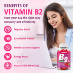 Back supplement facts panel of YUULAI B2 chewables detailing riboflavin and magnesium glycinate milligrams.