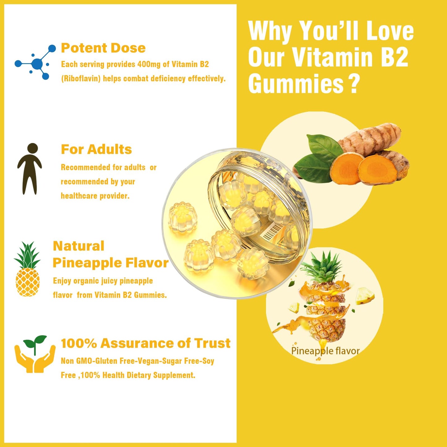 INSPIRELIFE ABC vegan sugar free chewable vitamins close up view