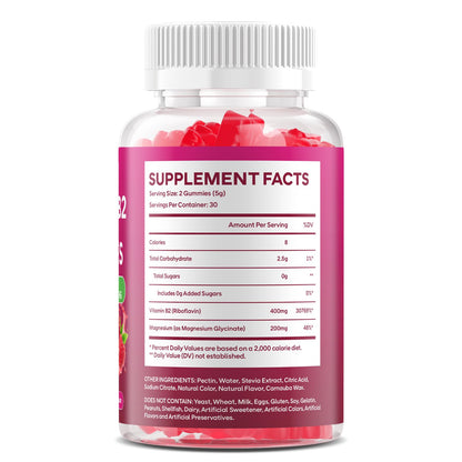 Authentic USA imported GGMMUU dietary supplement bottle displayed alongside real fresh raspberries