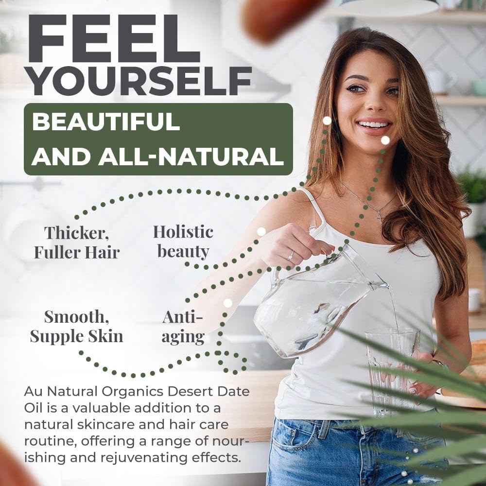 Hair care benefits of Au Natural Organics desert date oil
