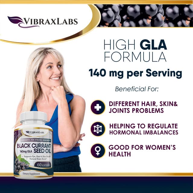 VibraxLabs Black Currant Oil bottle cap and seal
