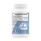 EcoIntegratives Vitamin B2 400 mg supplement facts label displaying pure riboflavin ingredients.
