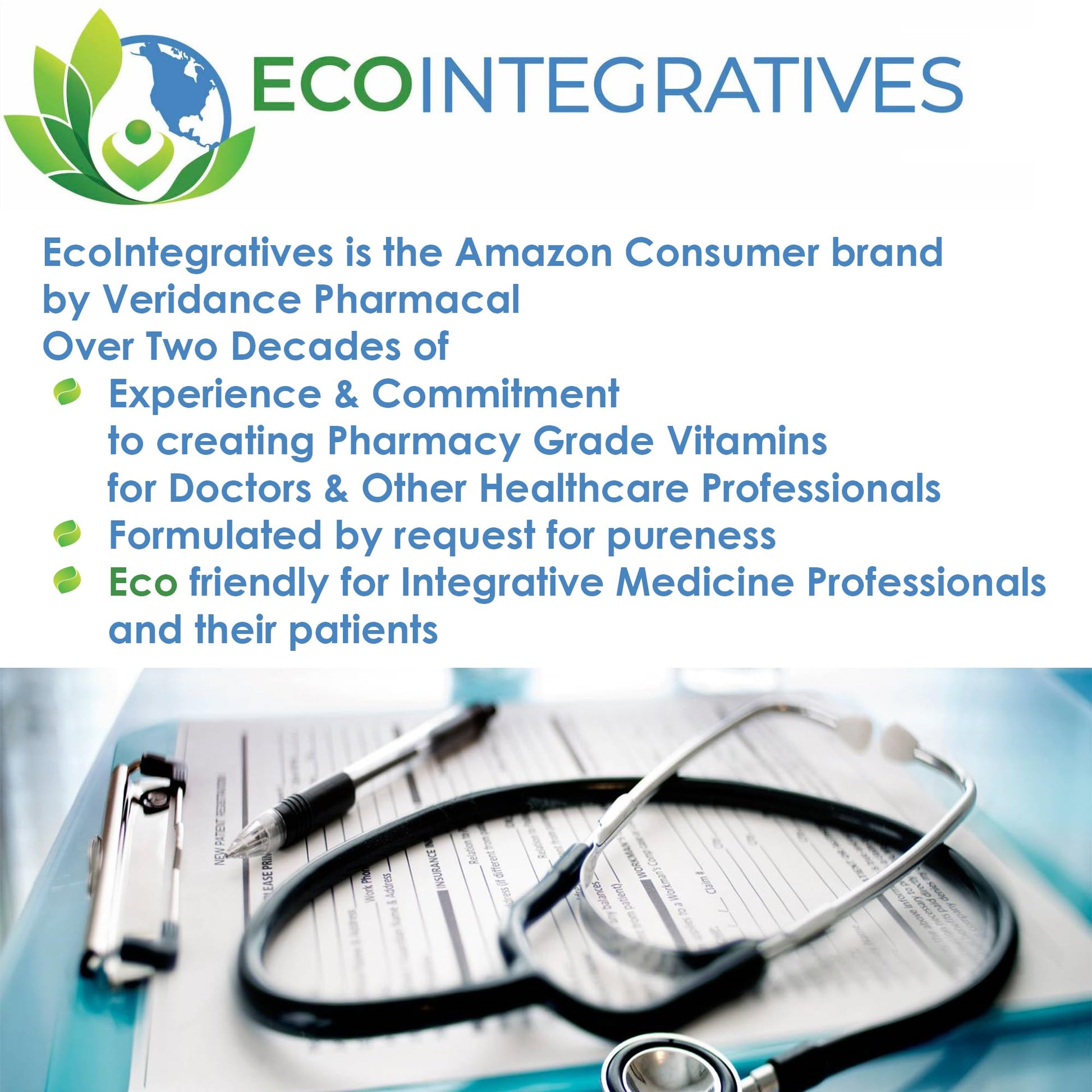 EcoIntegratives pure riboflavin dietary supplement for migraine prevention and cardiovascular health.