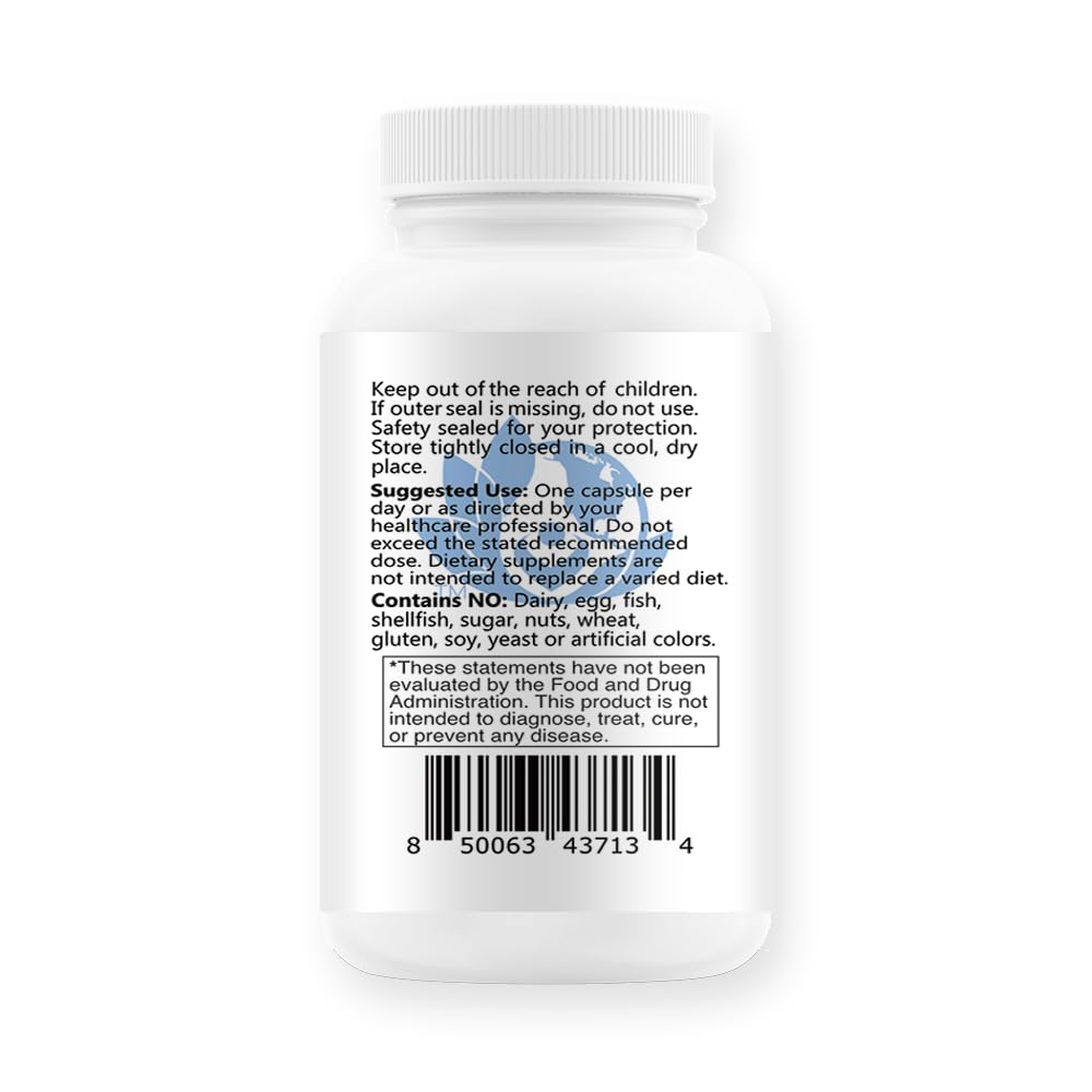 EcoIntegratives B2-400 packaging layout displaying complete adult dosage instructions and capsule quantity.