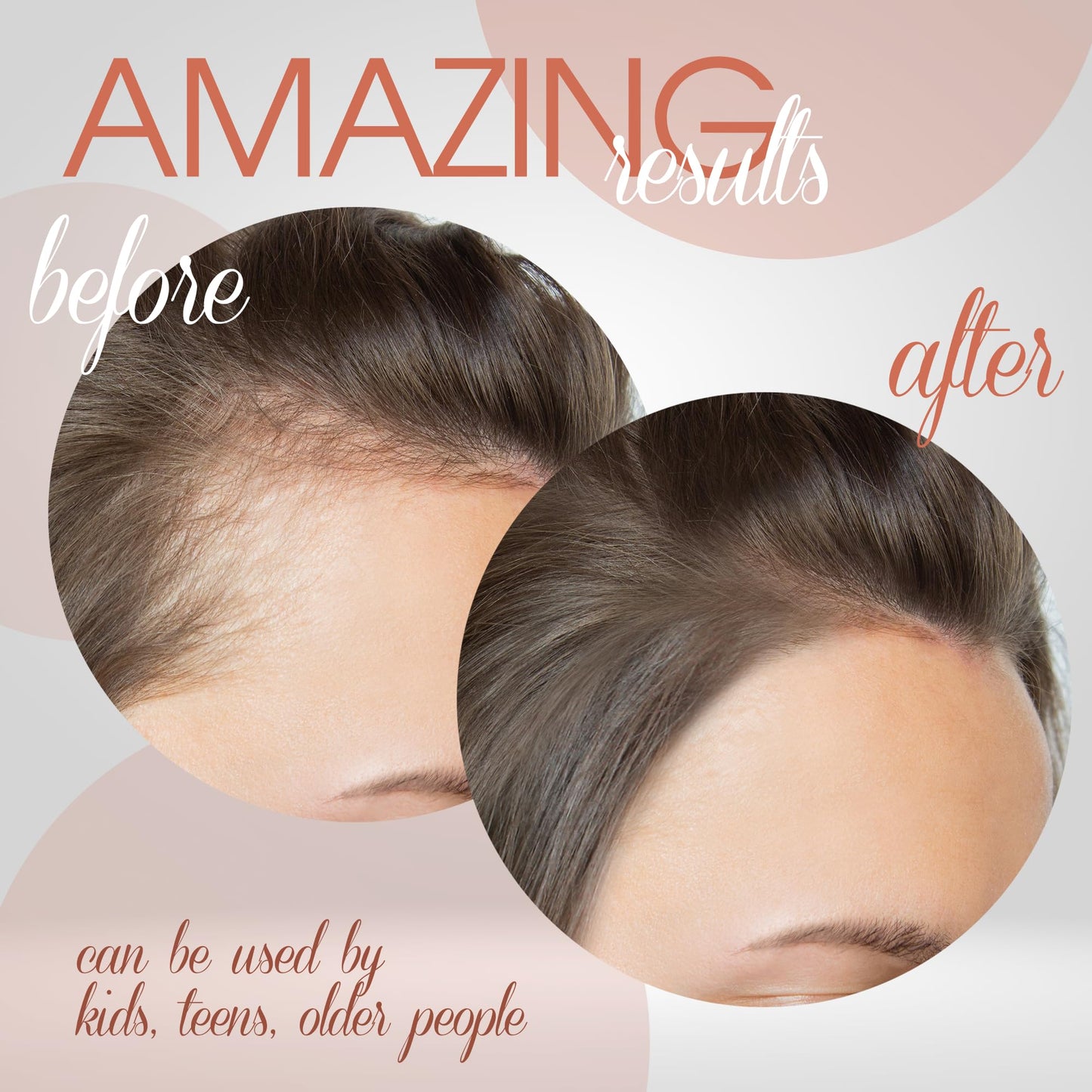 Application of Au Natural Organics oil on hair strands