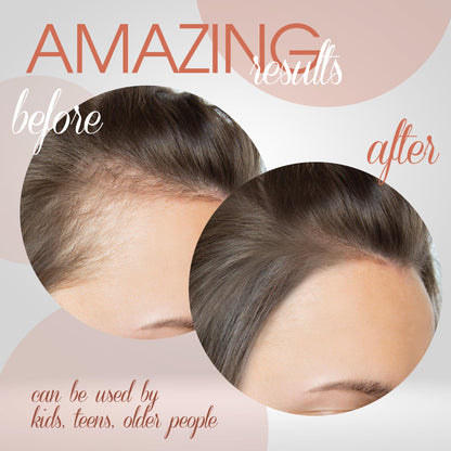Application of Au Natural Organics oil on hair strands