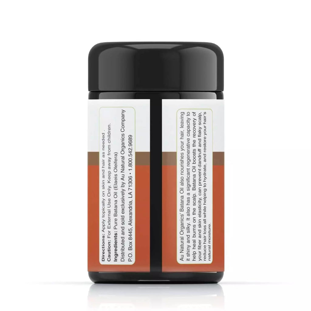 Au Natural Organics Raw Batana Oil 100 milliliters bottle