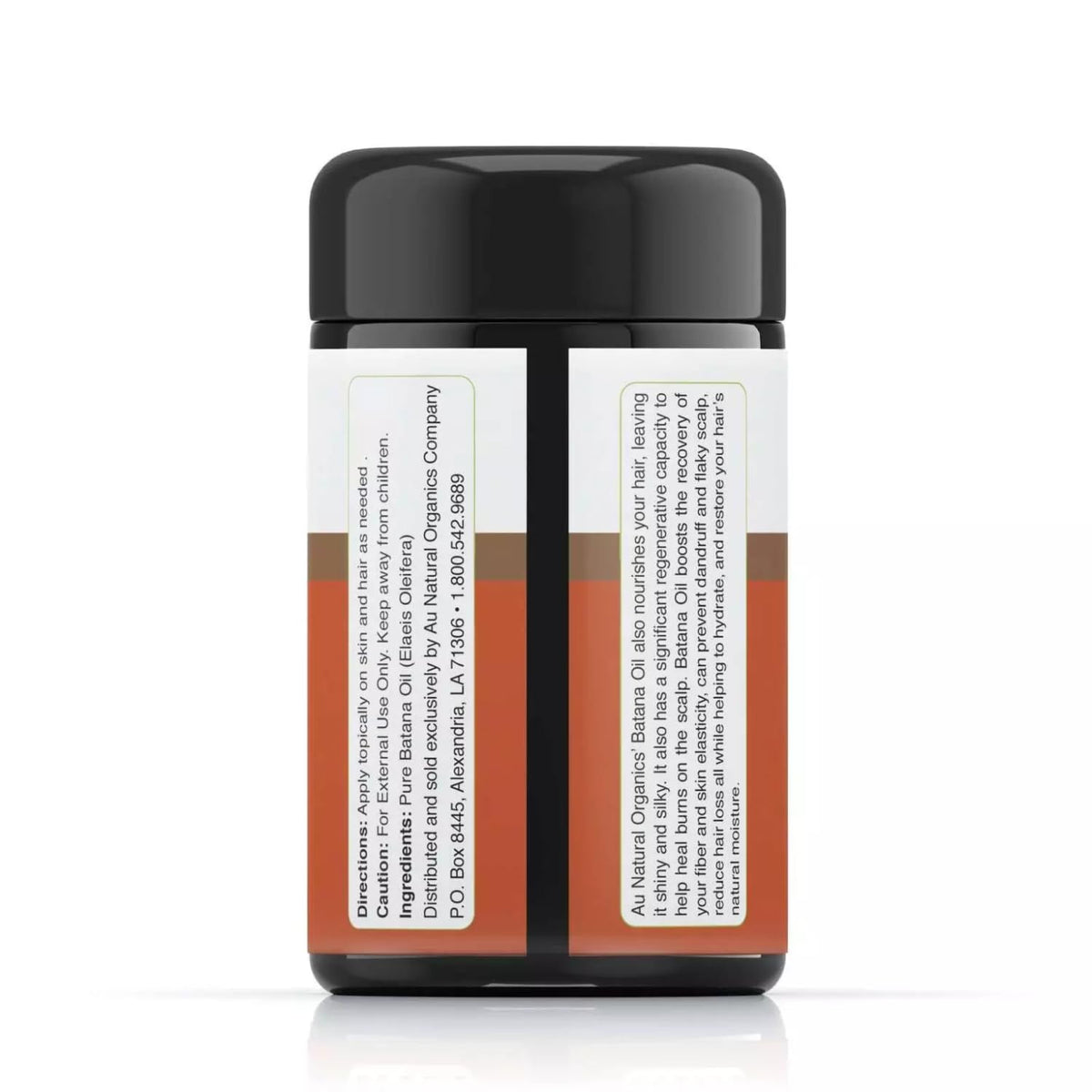 Au Natural Organics Raw Batana Oil 100 milliliters bottle