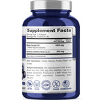 NusaPure Black Currant Seed Oil supplement label nutrition facts