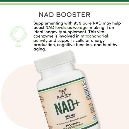 Double Wood Supplements cellular energy vegan friendly non GMO capsule view