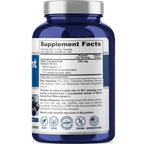 NusaPure Black Currant extract supplement label details and nutrition facts