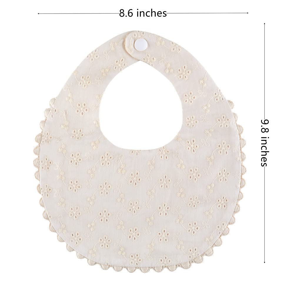 Infant wearing Gzmm stylish cotton bib